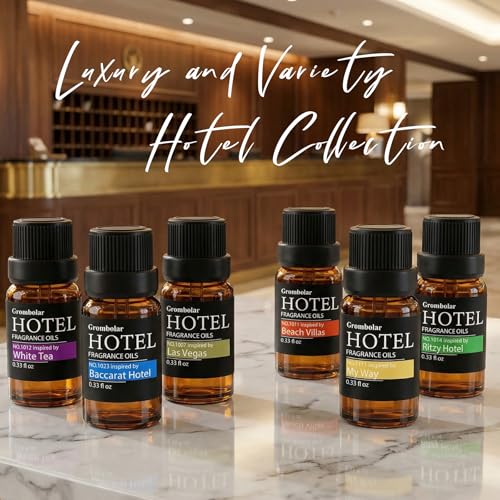 Essential Oils Set-Hotel Collection Diffuser Oil Gift Set,Premium Essential Oil for Diffusers, Home Care, Fragrance, Humid...
