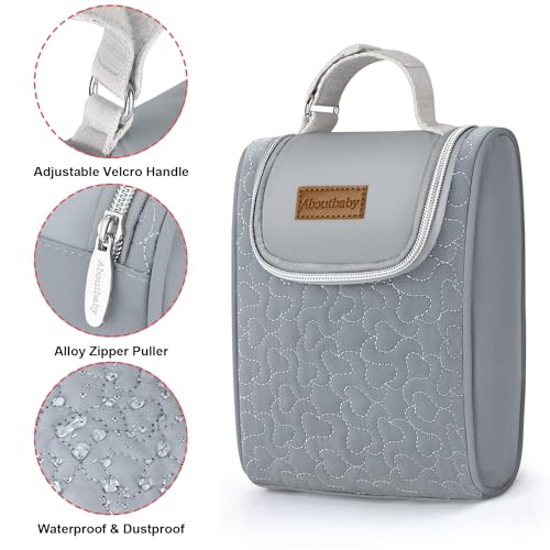 Accmor Breastmilk Cooler Bag, Insulated Baby Bottle Cooler Tote Bags for Nursing Mom Daycare, Portable Breast Milk Cooler ...