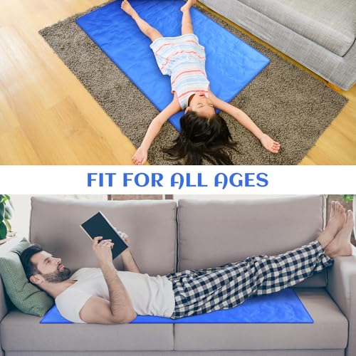 Drydiet Cooling Pad Mat for Sleep Cooling Mattress Pad Gel for Bed, Relieve Pain, Summer Hot Flashes, Adult, Pets, No Wate...