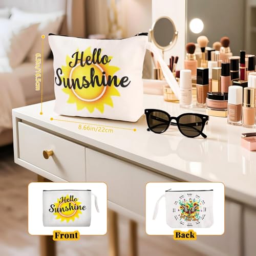 Birthday Gift Basket for Women: Mothers Day Gifts for Mom Teachers, Christian Sunflower Get Well Gifts, Thank You Package ...