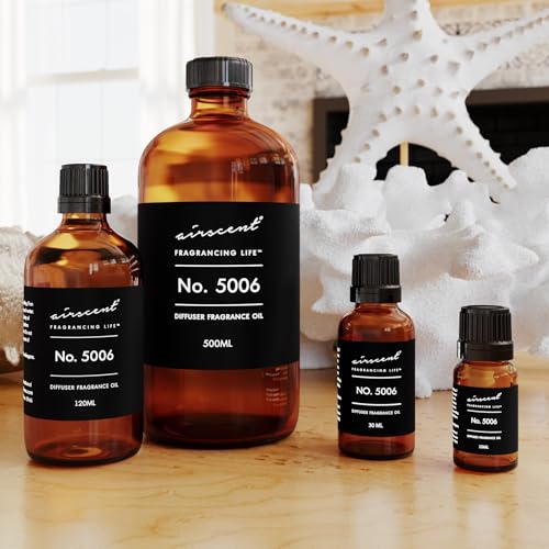 AirScent Diffuser Oil Inspired by TF's Ombre Leather - No. 5006 Perfume Dupe - Fragrance Oil Blend for Ultrasonic and Wate...