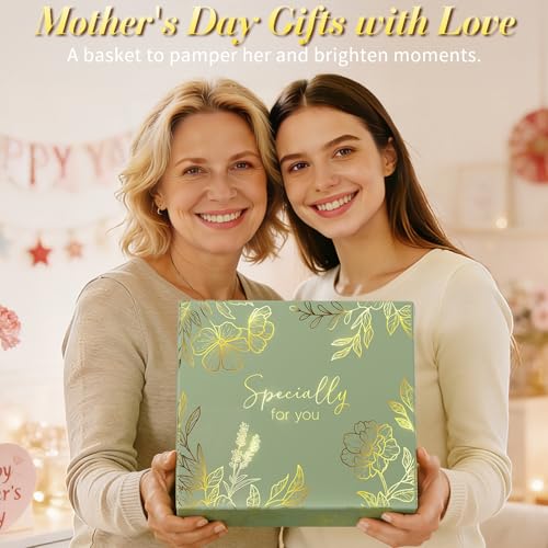Self Care Gifts for Women Get Well Soon Gift Baskets, Mothers Day Birthday Gifts for Women Spa Care Package, Sympathy Insp...