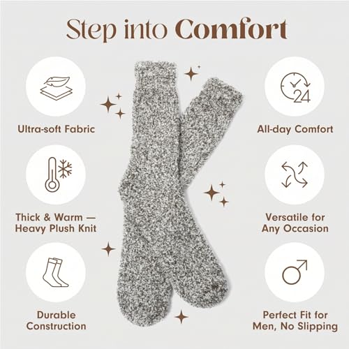 Unboxme Gifts Warm & Cozy Ultra-Luxe Cloud Sock, Easter Gift for Women & Men - Super Soft Luxurious Fabric Sleep Socks