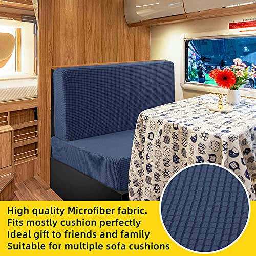 Tlswshsy RV Dinette Cushion Covers-Stretchable Loveseat Sofa Furniture Protector -Elastic Camper Cushion Slipcoversfor RV ...