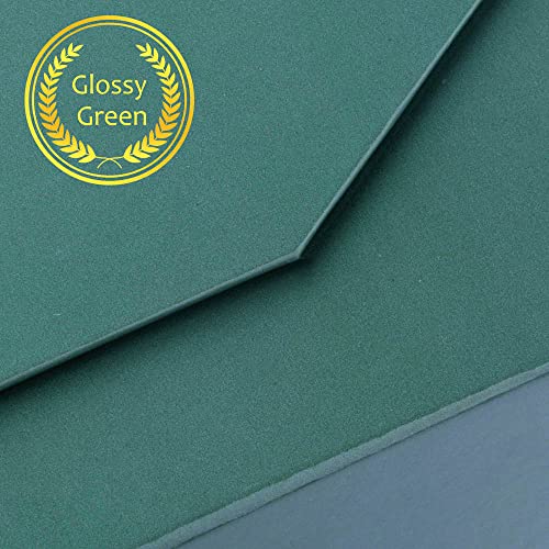 PACKGILO 5 Pack Green Gift Boxes with Lids - Small 12 x 8 x 2.7 Inches Clothes Gift Boxes for Presents and Shirts - Magnet...