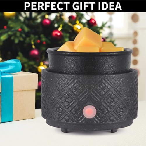 MOCOSA Wax Melt Warmer for Scented Wax,3-in-1Ceramic Wax Warmer Fragrances Candle Oils, Home Fragrance Burner,Electric Can...