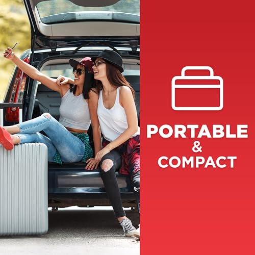All-Purpose Portable Compact First Aid Kit for Minor Cuts, Scrapes, Sprains & Burns, Perfect for Home, Car, Travel, Campin...