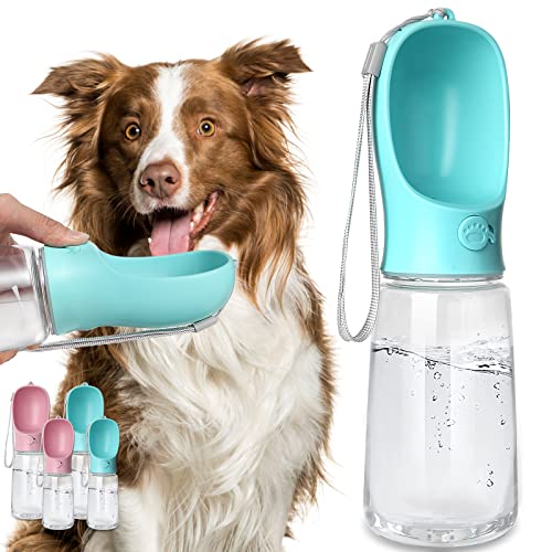 Kalimdor Dog Water Bottle, Leak Proof Portable Puppy Water Dispenser with Drinking Feeder for Pets Outdoor Walking, Hikin...