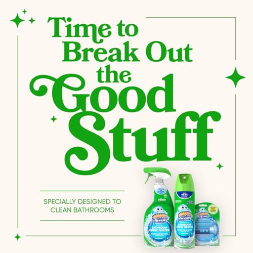 Scrubbing Bubbles Fresh Gel Toilet Bowl Cleaning Stamps, Helps Keep Toilet Clean and Helps Prevent Limescale & Rings, Rain...