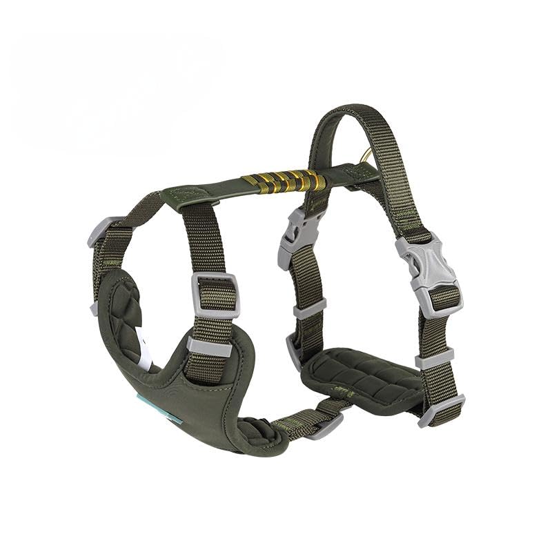 Xlife No-Pull Dog Harness for Medium Dogs - Easy On/Off Adjustable Vest with 3D Air Cushion, Safety Buckle & No-Choke D Ri...