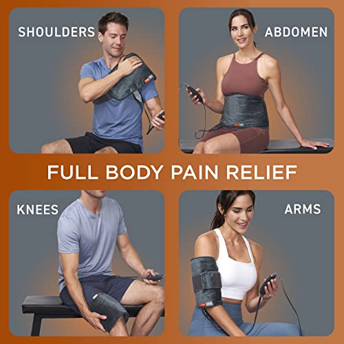 Pure Enrichment PureRelief Pro Far Infrared Universal Heat Wrap - Deep Muscle Relief for Back, Neck, Shoulder, & Knee Pain...