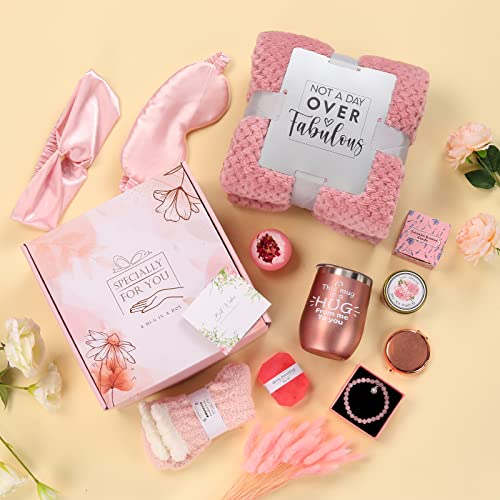 Valentines Day Gifts for Her, Birthday Gifts for Women Unique, Relaxing Spa Self Care Package-Get Well- Anniversary-Thank ...