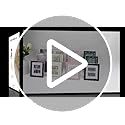 YiPinYin 4x6 White Enamel Picture Frames with metal Gold Plated Edge,HD-Real Glass & Velvet Back,for Countertop,Tabletop D...