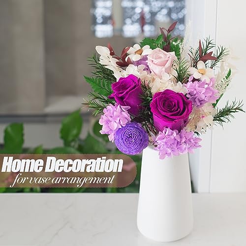 QOEAZY Flowers for Delivery, Preserved Flowers Bouquet with Gift Box, Rose Gifts for Women Mom Grandma