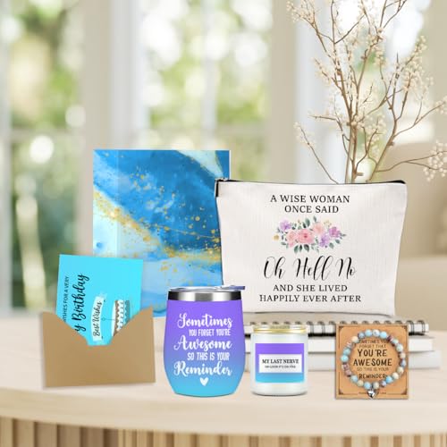 Birthday Gifts for Women, Inspirational Friendship Gifts, Funny Birthday Gift for Women Leader Daughter Bride Employee Bos...