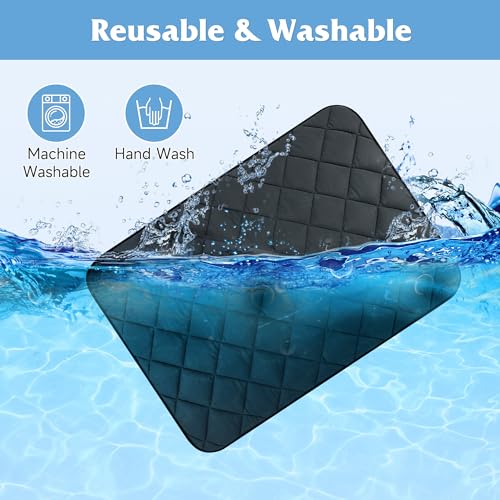 Barklincharm 28"x22" Dog Cooling Mat, Washable Cooling Mat for Dogs, Soft Blanket for Dogs, Cats and Puppies, Small