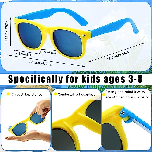 GoodUping 6 Pack Kids Sunglasses Bulk with UV Protection, Kids sunglasses Party Favors for Boys and Girls Ages 3-6, Essent...