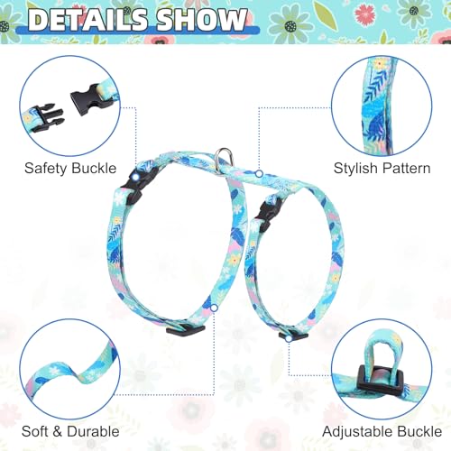 KOOLTAIL Cat Harness and Leash Set, Escape Proof Adjustable Kitten Harness for Walking Travel, Safe & Easy Control Outdoo...