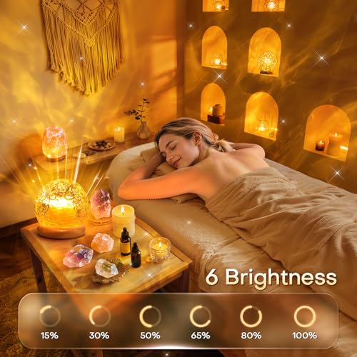 Ambient Lighting, 216 Modes Mood Lighting, 3-in-1 Sunset Lamp & Ocean Lamp & Northern Lights Projector with Remote, Room L...