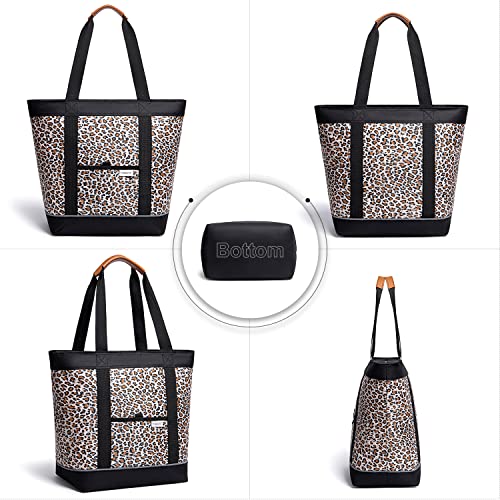 TIIOCTI Insulated Cooler Bag Reusable Grocery Tote Bags Transport Large Lunch Box for Women