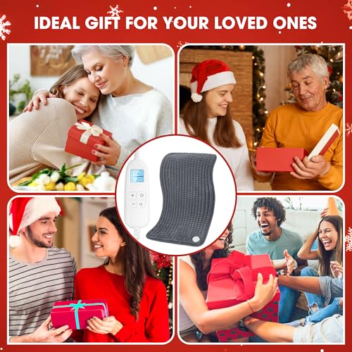 FluffyWarmth Electric Heating Pad for Back, Extra Large 17''x 33'' XXXL for Full Body,Menstrual Period Cramps,Neck Shoulde...