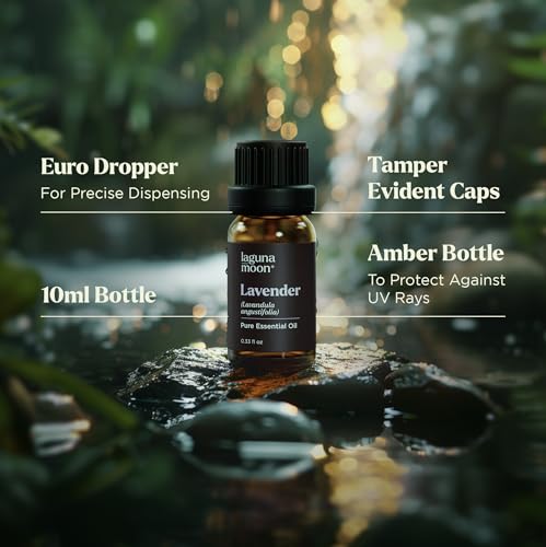Lagunamoon Essential Oils Mothers Day Gifts Set- 6 Oils for Diffusers, Aromatherapy, Home Care, Candle Making Scents, Frag...