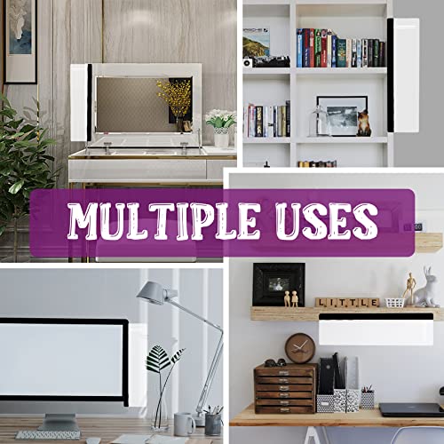 MDOZQ Office Desk Accessories 2pcs Computer Monitor Memo Board Message Board Supplies for Women Men Sticky Note Holder Hom...