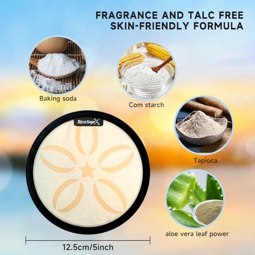Terra Sage X Beach Sand Remover Mitt for Family Kids Women, Beach Essentials Sand Eraser Accessories, Vacation Must Haves ...