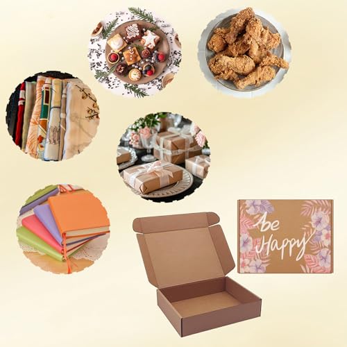 Shipping Boxes 9x7x2 inch 25 Pack,Brown Corrugated Boxes Mailer Packaging for Mailing Small Business，E-Commerce Gift Boxes...