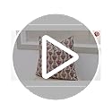 Fabritual Handmade Pillow Covers Block Print 16X16 Inch Cotton Linen Throw Decorative Pillowcase Cushion Cover for Sofa, C...