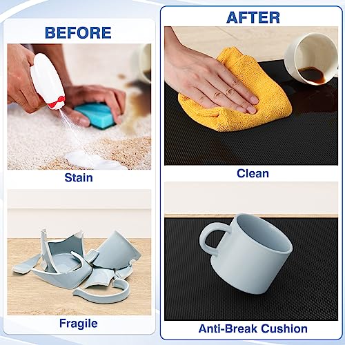 StepRite Kitchen Mats, 2PCS Kitchen Rugs, Cushioned Anti Fatigue Kitchen Mats for Floor, Non-Slip Standing Desk Mat, Water...