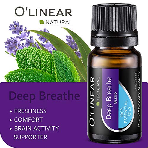 O'linear Essential Oils 6 Blends Set - Perfect for Humidifiers and Diffusers, Aromatherapy Diffuser Oils Scents, Essential...