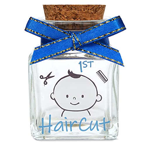 HAMUIERS First Haircut Keepsake Holder, First Curl Keepsake Box for Kids Baby Keepsake Box Baby Shower for Babies to Keep ...