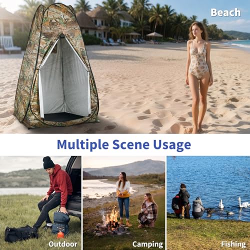 UMIKOOL DIRECT Pop Up Pod Changing Room Privacy Tent, Portable Outdoor Shower Tent, Camp Toilet, Rain Shelter for Camping,...