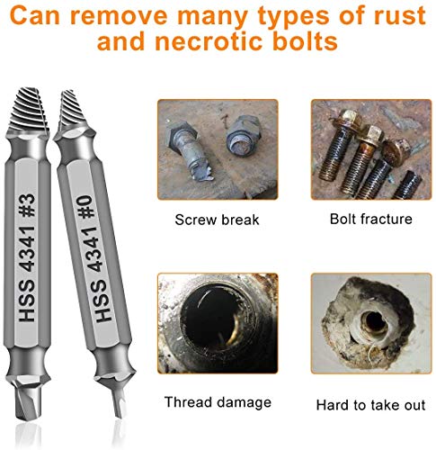 Gifts for Men,Damaged Screw Extractor Set,Fathers Day Gifts for Dad from Daughter Son,Mens Gifts for Dad,Husband,Stripped ...