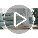 BREEZOME 2.5L Top Fill Humidifiers for Bedroom, 250ml/h Mist Output, 25hrs Humidifiers for Home, 7 Adjustable LED, Essenti...