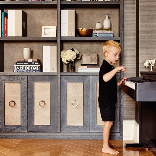 Savor I Baby Deluxe Box | Acid-Free Newborn Keepsake & Memory Organizer with 52 Labels, 9 Drawers, 8 File Folders | Mothe...