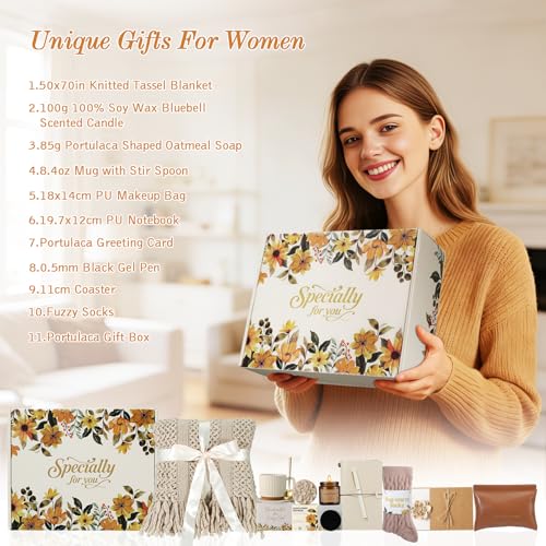 Self Care Gifts for Womens Birthday Gift Mothers Day Gift for Mom Wife Grandma Sister Friend - Get Well Soon Sympathy Gift...