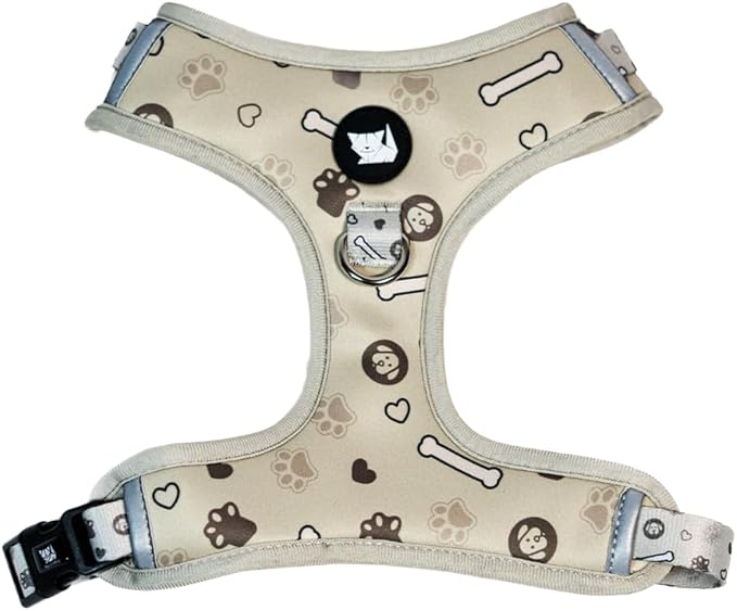 Haminway No-Pull Dog Harness for Medium Dogs – Reflective, Breathable Vest with Adjustable Chest & Neck Straps – Easy to W...