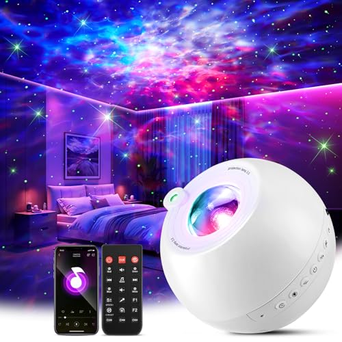 One Fire Galaxy Projector Star Projector Teen Girl Gifts for Boys Gift Ideas Women Gifts Birthday Gifts 360 Effects Northe...