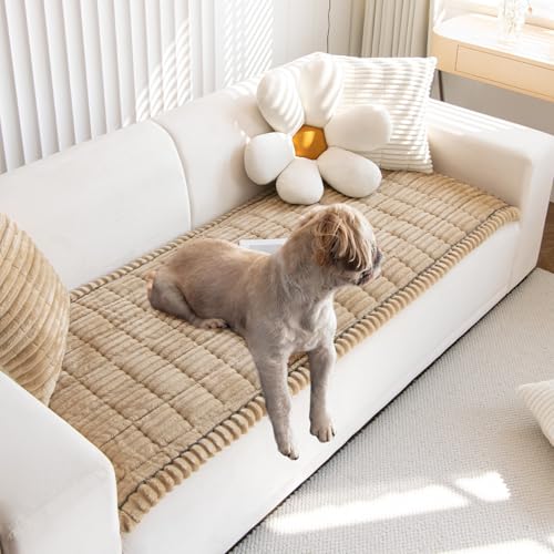 Gumfolk Pet Couch Covers for Sofa Slipcovers Couch Protector for Dogs Washable Cushion Cover, Sofa Pad Blanket Furniture, ...