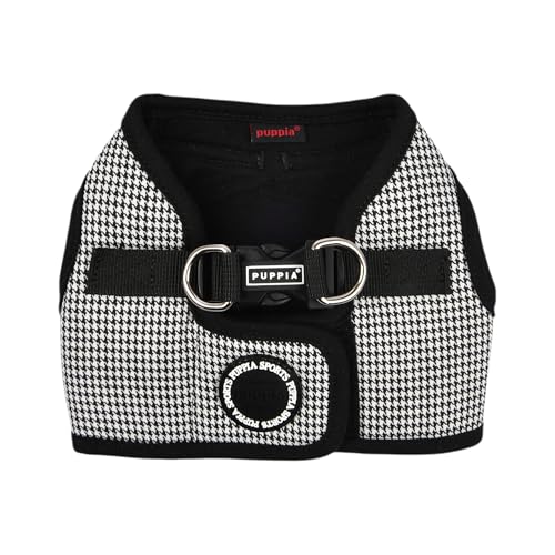 Puppia Amatus Dog Vest Harness B (Step-in) Fashionable Houndstooth Pattern Spring Summer Harness for Small and Medium Dog...