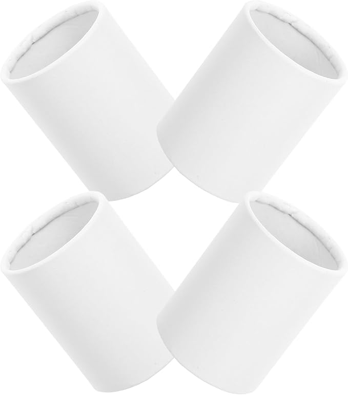 FUOYLOO Round Cardboard Flower Bouquet Holder Box, Tiny Floral Buckets for Birthday Celebrations and Everyday Decor White ...