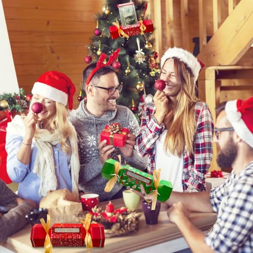 Yiishuiil Christmas Surprise Money Pull Pouch, 2PCS DIY Christmas Money Holders for Cash Cash Gift Pouch for Gift Birthday