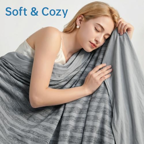 Guohaoi Cooling Throw Blanket for Hot Sleepers,Arc-Chill Q-Max >0.5 Cool Fiber,100% Oeko-Tex Certified Lightweight Summer ...