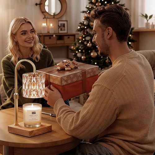 Honvinor Candle Warmer Lamp, Candle Warmer Light with Timer & Dimmer, Candle Warmer Lamp Adjustable Height, Compatible wit...