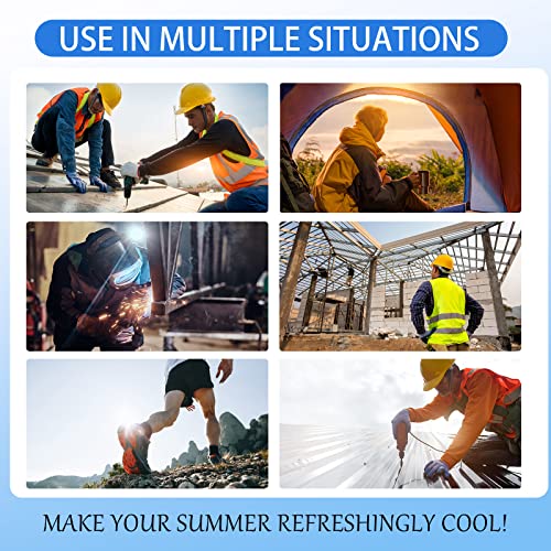 MIDIAN Air Conditioning Vest 30V High-Power Fans 20000mAh Battery Cooling Workwear for Hot Summer Outdoor & Industrial Use