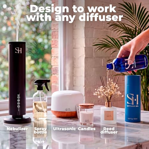 Inspired by 6-Star Hotel Monaco MC01 Hotel Diffuser Oil | 5.07 Fl oz (150 ml), Hotel Scent Oil for Ultrasonic & Waterless ...