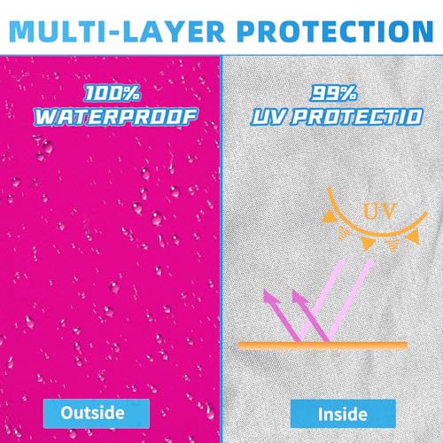 Joramoy Canopy Tent Sidewalls for 10×10 Pop Up Canopy, 3 Pack Instant Canopy Sunwall, Waterproof and UV Protection Canopy ...