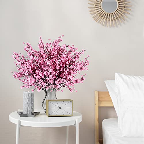 Sggvecsy 10 Pcs Babys Breath Artificial Flowers Gypsophila Bouquets Bulk Real Touch Fake Silk Flowers for Home Wedding DIY...